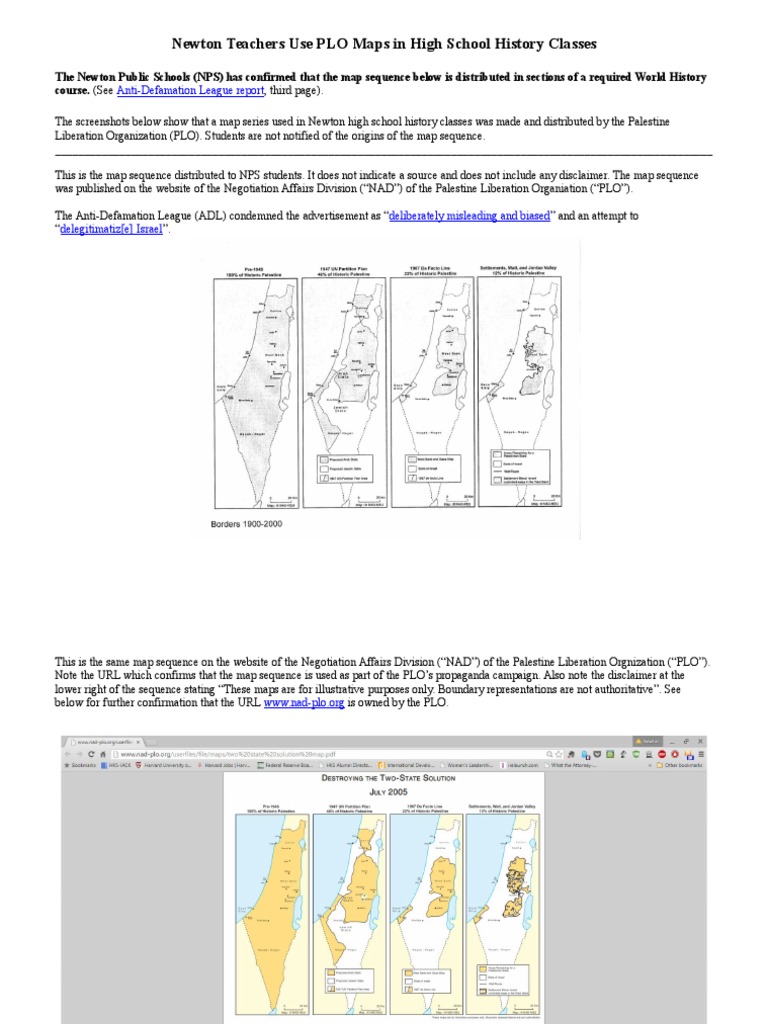 PLO Maps Used in Newton History Classes | PDF