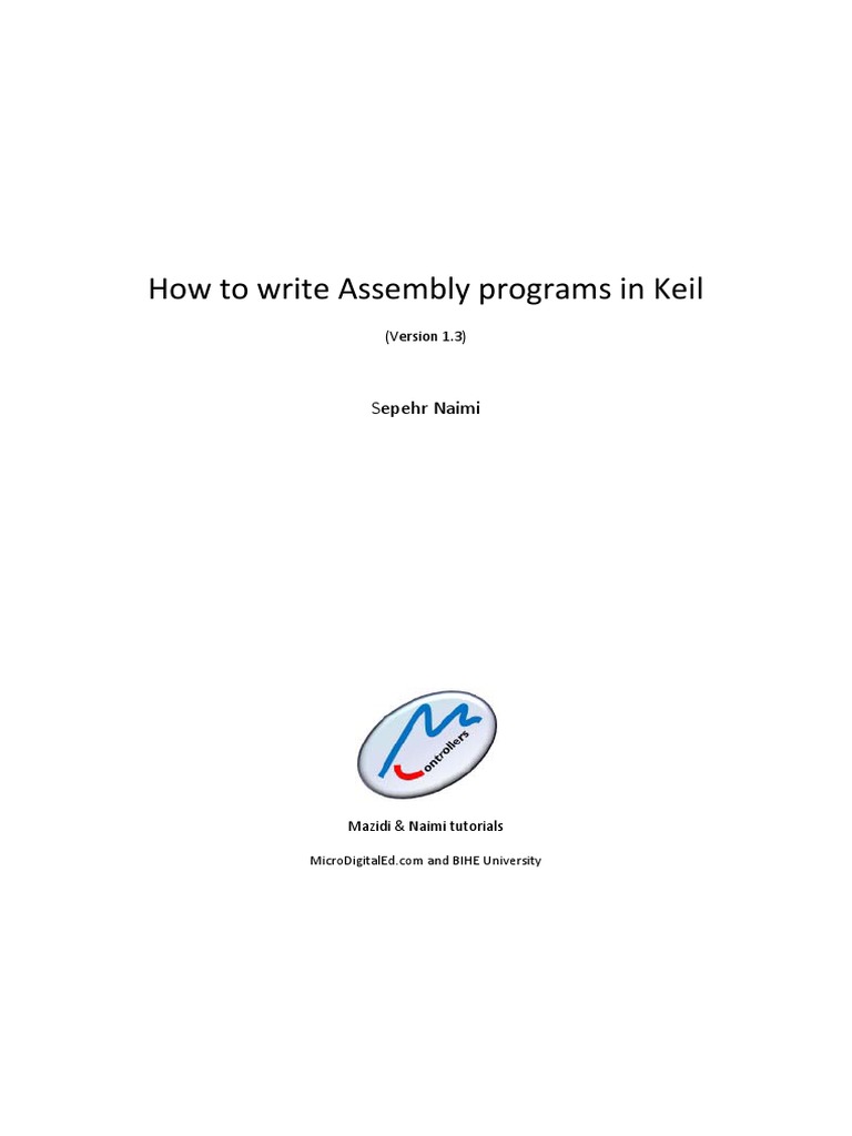 Assembly Programming in Keil IDE Guide | PDF | Icon (Computing) | Debugging