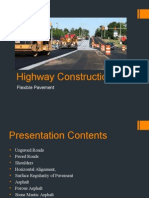 Highway Construction: Flexible Pavement