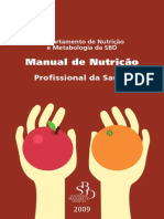 Manual Nutrição