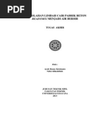 Download Pengolahan Limbah Cair Pabrik Beton Ready Mix Menjadi Air Bersih by ayubbkristianto SN278851490 doc pdf