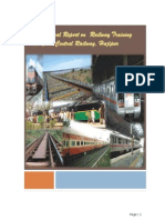 Training Report On Telecommunication and Signal-Indian Railways