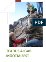 Teadus Algab mÕÕtmisest