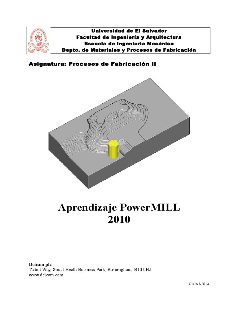 Guía de PowerMILL 2010 para Mecanizado | PDF | Point and Click ...