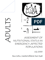 Assesment of Nutritional Status in Emergency-Affected Populations