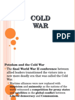 Potsdam Conference Marks Start of Cold War