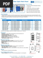 Part Number External Interface Internal Interface Fiber Optic Wavelength