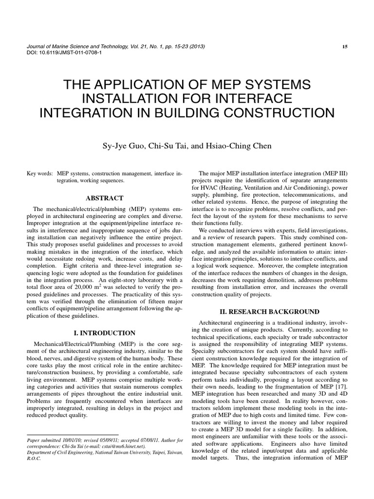 15-23 MEP Guidelines | PDF | Pipeline Transport | Engineering