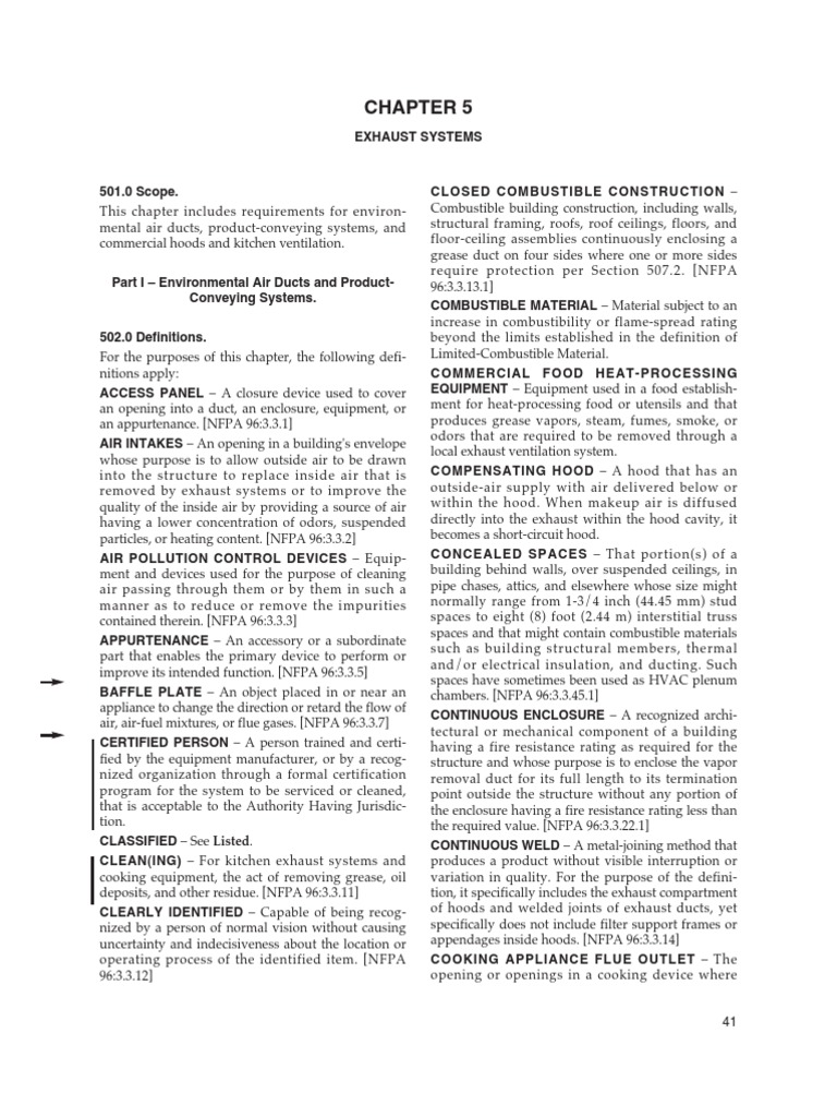 Uniform Mechanical Code - 2009 Chapter 5 | PDF | Duct (Flow) | Clothes ...