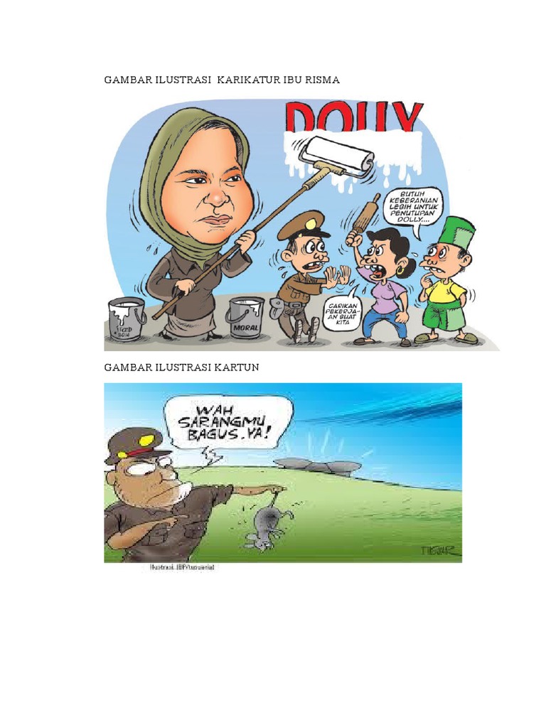 Unduh 94 Gambar Ilustrasi Karikatur Keren Gratis