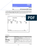 ECC 6.0 Exercises: Smart Forms SAP Development ABAP Training