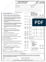 Medical Examination Form