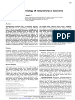 The Enigmatic Epidemiology of Nasopharyngeal Carcinoma: Review