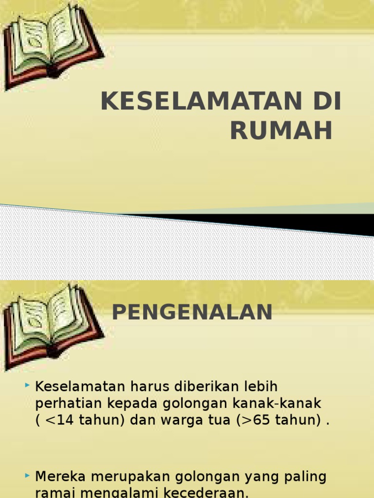 Keselamatan Di Rumah Pdf