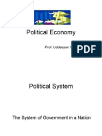 Political Economy: - Prof. Uddeepan Chatterjee