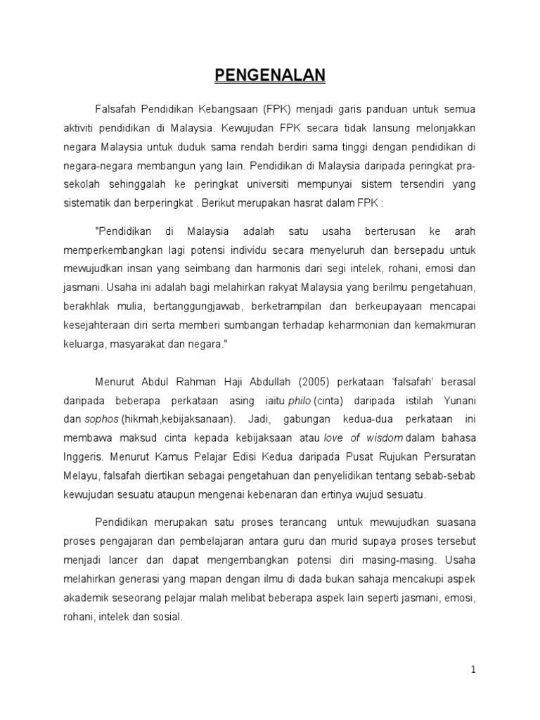 Kerja Kursus Pdf