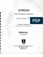 Manual Stroop