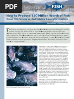 Download How to Produce 20 Million Worth of Fish Ocean Fish Farming vs Recirculating Aquaculture Systems by Food and Water Watch SN27896331 doc pdf