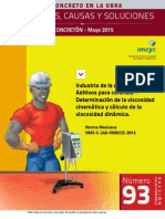 Aditivos para Concreto Determinación de La Viscosidad Cinemática y Cálculo de La Viscosidad Dinámica NMX-C-240-OnNCCE-2013