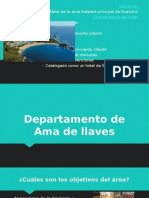 Departamento de Ama de Llaves Auditoría