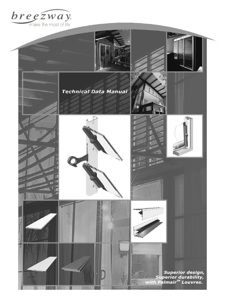Palmair Design Manual | PDF | Window | Extrusion