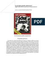 "Sólo Un Dios Puede Salvarnos" El Filósofo Heidegger Habla Sobre Su Persona y Su Pensamiento"