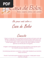 Casa de Bolos Apresentação Inicial