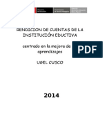 Balance y Rendicion de Cuentas