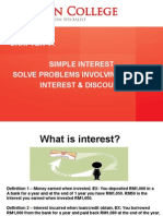 Chapter 4 - Simple Interest