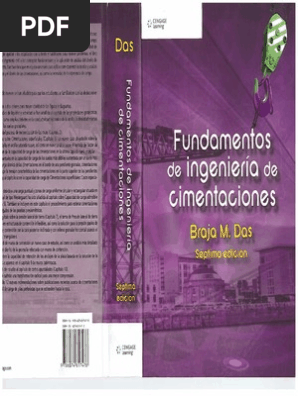 Fundamentos De Ingenieria De Cimentaciones Braja M Das