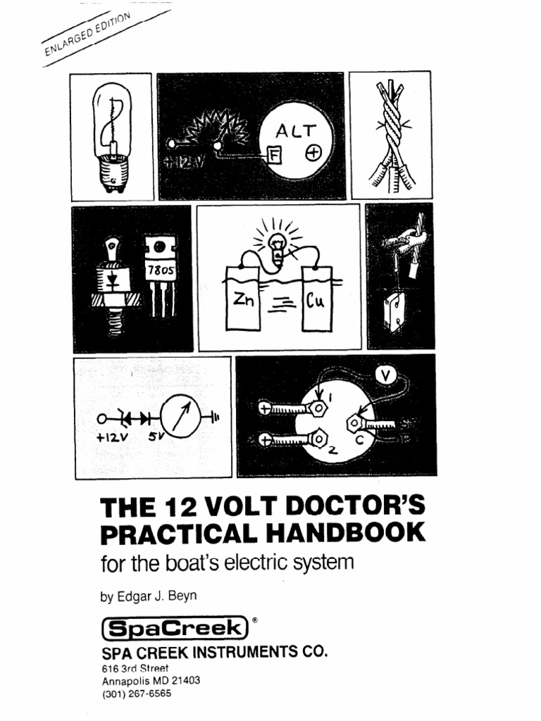 12 Volt Handbook For The Boat's Electric System PDF Volt Resistor