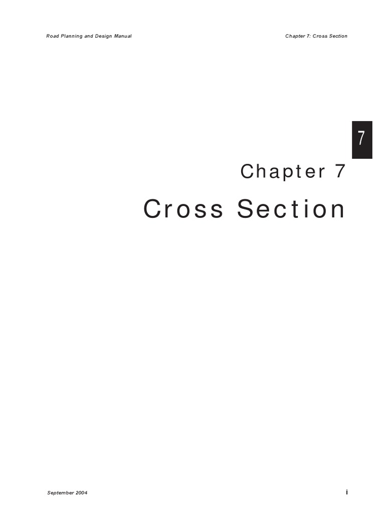 Cross Section Guidelines for Road Design | PDF | Cycling Infrastructure ...