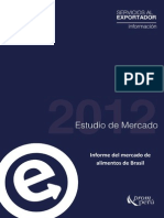 Informe Del Mercado de Alimentos Brasil 2012