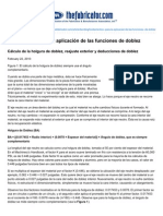 Fundamentos para La Aplicación de Las Funciones de Doblez