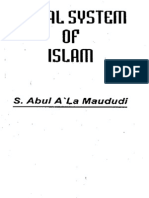 Maulana Maududi Social System of Islam