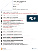 Pauta gramática montaña