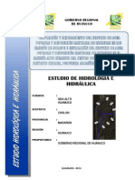 Memoria Hidrologia e Hidraulica - Alto Huamuco