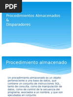 Procedimientos Almacenados