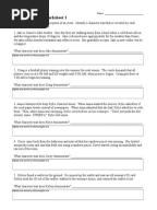 Printables Characterization Worksheet characterization worksheet 1 rtf