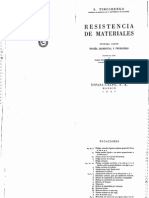 Resistencia de Materiales Tomo I - Timoshenko