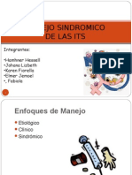 Manejo Sindromico de Las ETS