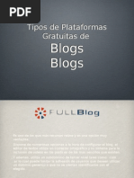 Tipos de Plataformas Gratuitas De