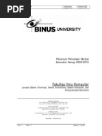 Download Petunjuk Penyusunan Skripsi Fasilkom by Andy SN27906371 doc pdf