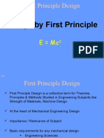 Design by First Principle
