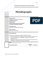 Lab03 Metallography