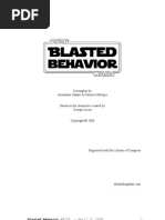 Download Star Wars Blasted Behavior by Alexander Galant Entertainment SN27909162 doc pdf