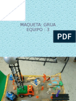 Maqueta: Grua Equipo: 3