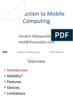 Mobile Computing SW (Sadun)