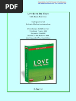 [NOVEL] Love From My Heart