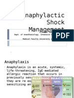 Anaphylactic Shock Lecture